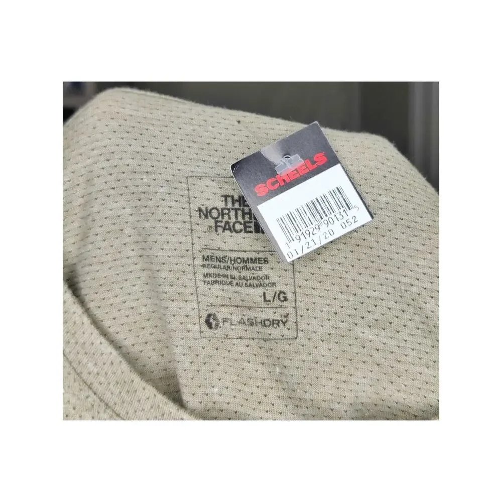 The North Face Men's Short Sleeve T-Shirt - Grey / Taupe Graphic Crewneck Tee